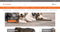 Desktop Screenshot of hondjekoek.nl